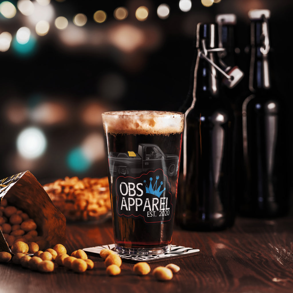 OBS APPAREL Shaker pint glass