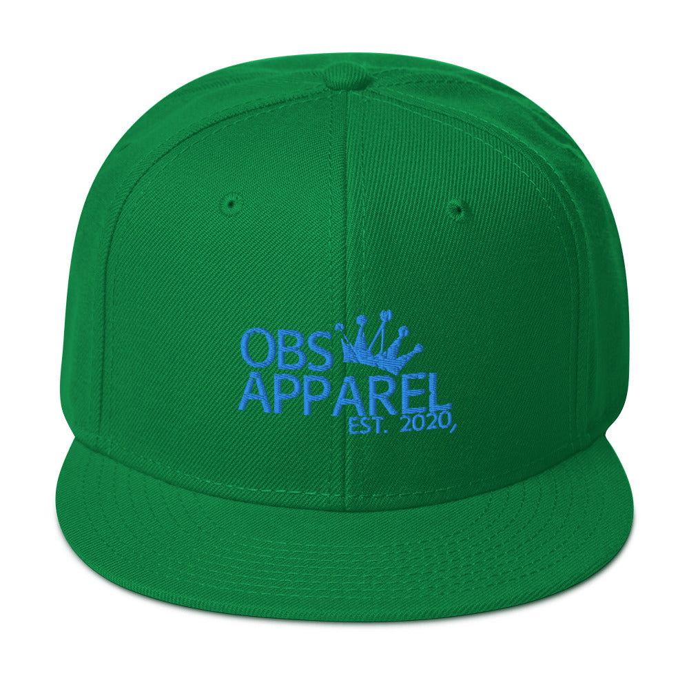 OBS APPAREL  Snapback teal